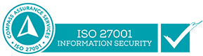 ISO 27001 Information Security certified